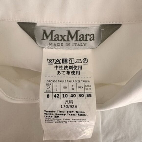 Max Mara Women’s Long Sleeve Button-Up Shirt - Picture 5 of 10